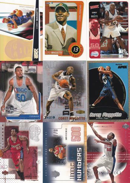 A7812 NBA【Corey Maggette マゲッティー】 27枚セット ①