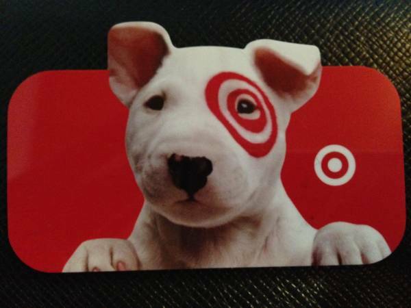 【送込】TARGET GIFTCARD ブルテリア ロゴ