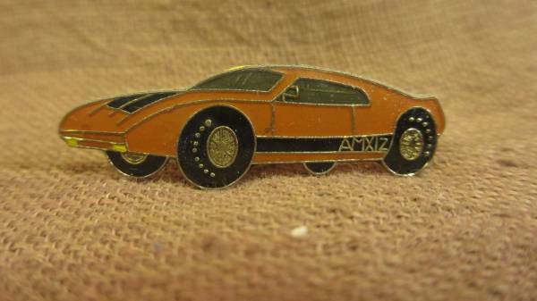 USA クラシックカー ピンバッジ 1970 AMC - AMX