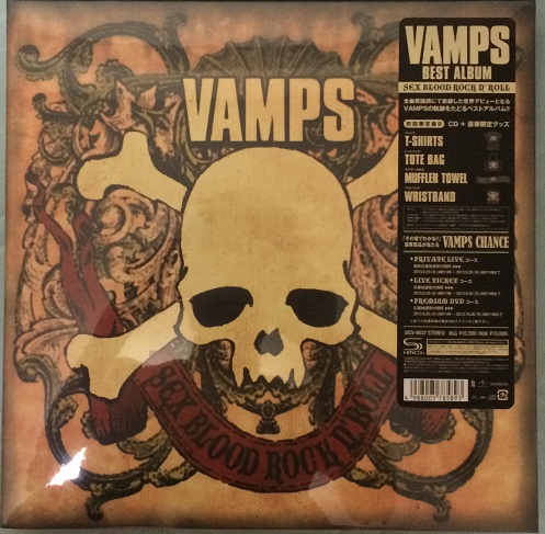 VAMPS / SEX BLOOD ROCK N' ROLL　初回盤B BOX 未開封 ベスト HYDE ラルク L'Arc～en～Ciel INSIDE