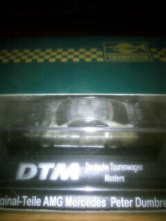 TRUMPETER 1/87 AMG Mercedes メルセデス DTM NO19 P.Dumbreck