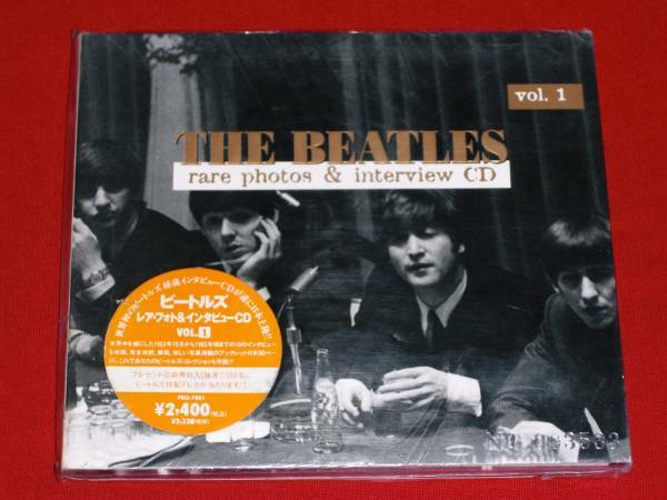 ビ－トルズ★THE BEATLES/rare photos&interview/【新品未開封】