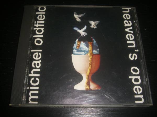 CDマイク・オールドフィールド 『 Heaven's open 』国内91年盤中古