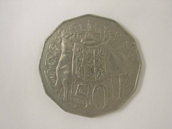 オーストラリア 50Cent 50セント　硬貨・コイン　125