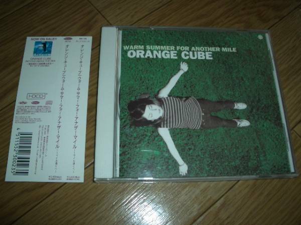  CD　帯付き　ORANGE CUBE　「 WARM SUMMER FOR ANOTHER MILE 』