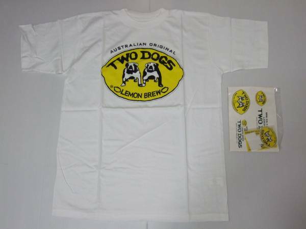 新品　キリン　TWO　DOGS　ツードッグス　レモン　Tシャツ