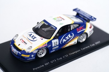 Spark 1/43 Porsche 911 (997) GT3 cup Carrera Cup'07 #32 Winner MX特注