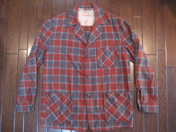 リーバイス ビンテージ チェック ウール ジャケット テーラード Ｌｅｖｉ’ｓ　ＶＩＮＴＡＧＥ