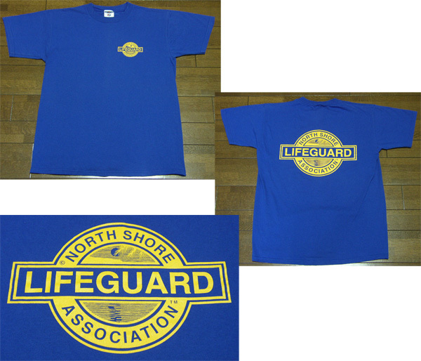 アメリカ購入 LIFE GUARD Tシャツ Mサイズ / 西海岸/SURF/ベニス ビーチ/サーファー/ サンタモニカ/ライフガード/US アメリカ古着/ JERZEES