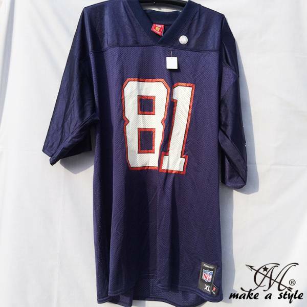 NFL フットボールシャツ Patriots ネイビー REEBOK XL 678