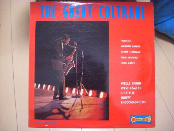 ◇ユーロジャケ：John Coltrane/The great coltrane(フランス盤)