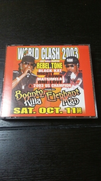 新品 world crash 2003 マイテイクラウン フェス レゲエ 廃盤 レア 希少 mighty crown CD reggae