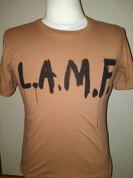 L.A.M.F Tシャツ★made In FRANCE★punk Garage punk　ジョニー・サンダース