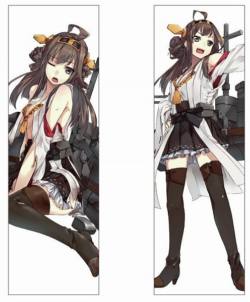 艦隊これくしょん 抱き枕カバー 金剛 艦これ 公式アイテム アオシマ 新品 即決