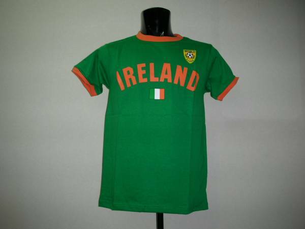 IRELAND サッカーTシャツ(グリーン・Ｌ)