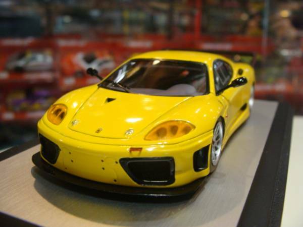 1/43 限定品 Red Line フェラーリ 360 GTC イエロー ミニカー